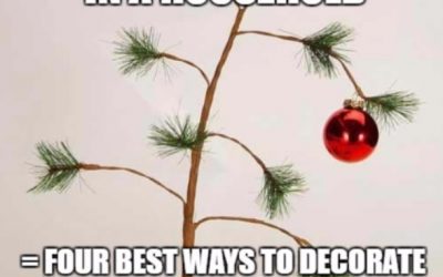 Decorating for Christmas