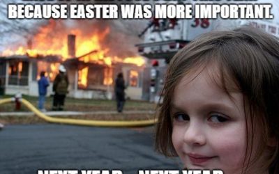 April Fools Day and Easter
