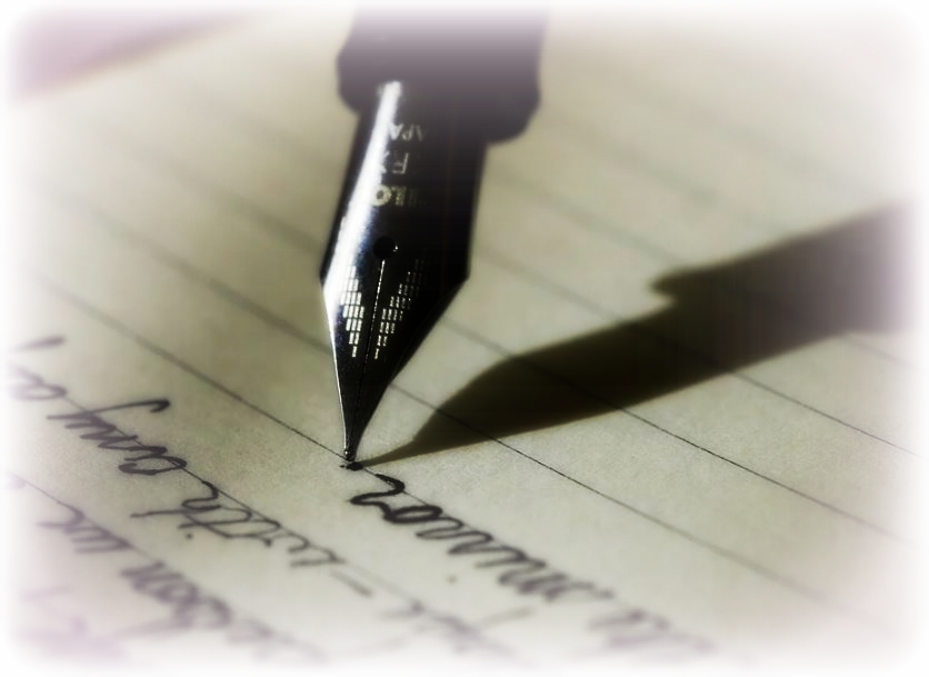 Pen on paper image